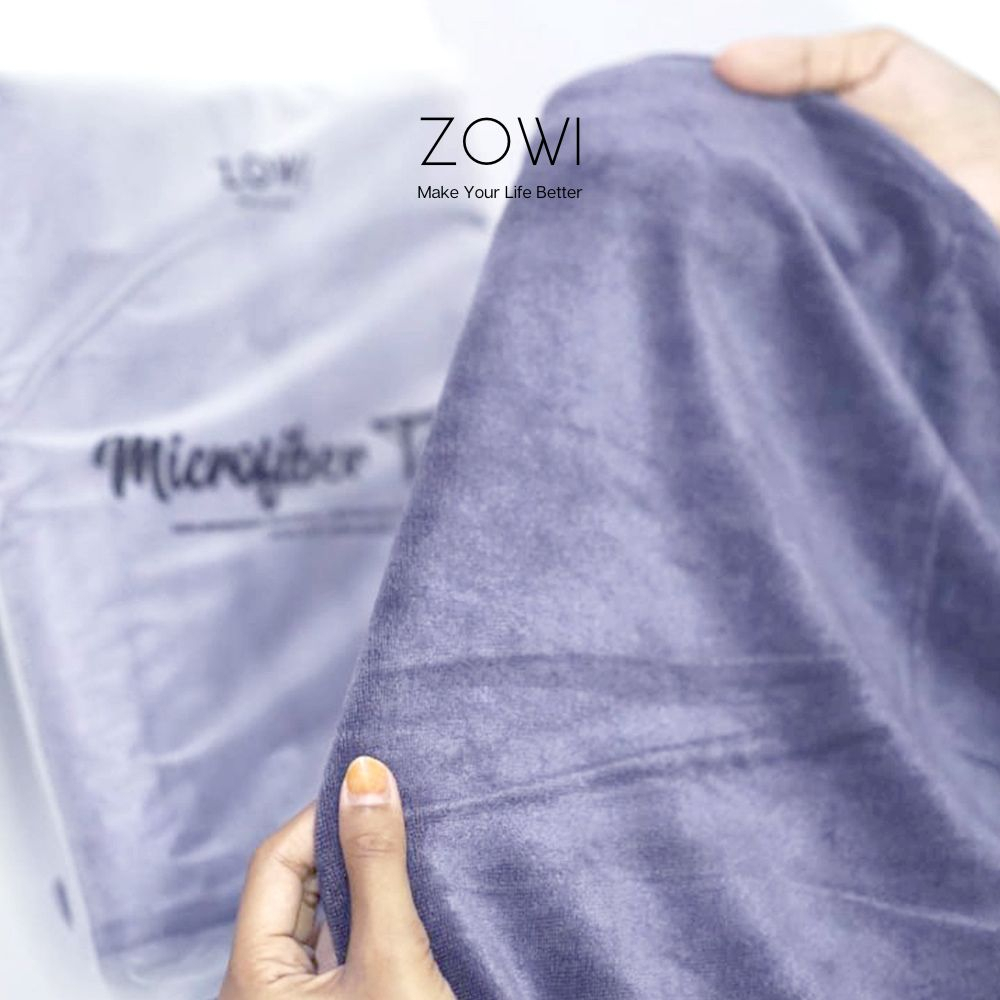 ZOWI Handuk Mandi Microfiber Preemium Daya Serap Tinggi