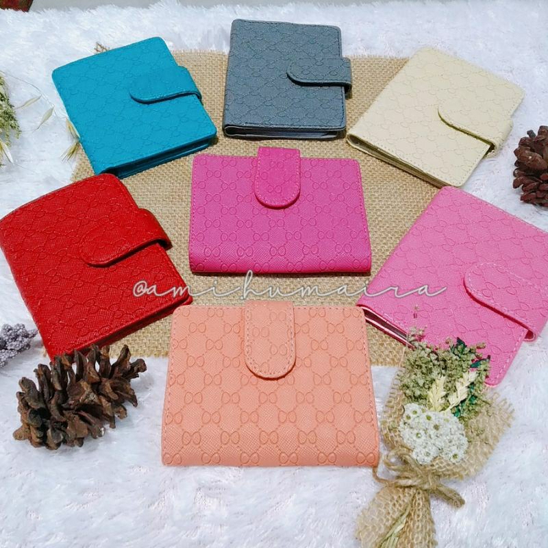 DOMPET KARTU DOMPET EMAS LOGAM MULIA DOMPET KECIL PRAKTIS