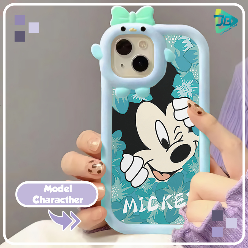 CUSTOM SOFTCASE PITACU FRAME KARAKTER CUSTOM DAISY FOR OPPO A9 A5 A31 A8 A15 A15S A3S A1K A57 2022 A77S A5S F9 A12 A11K A74 A95 A16 A54 A53 A33 2020 A52 A92 A72 A76 A36 A96 F11 A17 A17K RENO 8Z 7Z 4 4F 5F 5 5K 8 JB8511