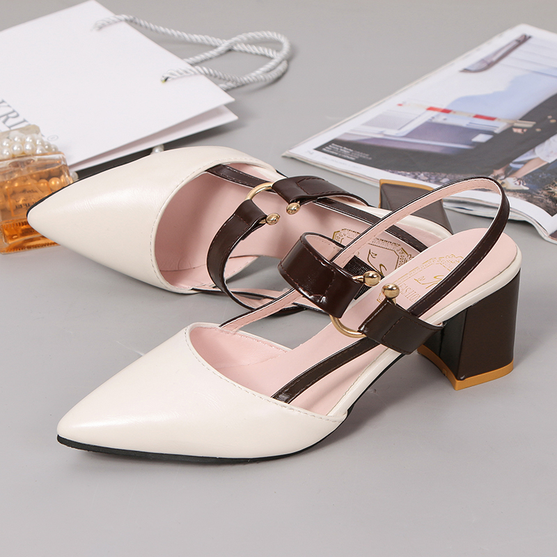 Korean Slingback Strap Office / Sepatu Kerja Wanita 5406 (36 - 40)