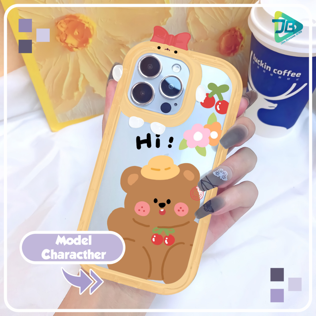 CUSTOM SOFTCASE PITACU FRAME KARAKTER CUSTOM EMELY FOR XIAOMI REDMI 9 PRIME 9A 9I 9C 10A 9T 10 10C NOTE 9 10 10S 11 11S 11 PRO POCO M2 M3 X3 PRO JB8520