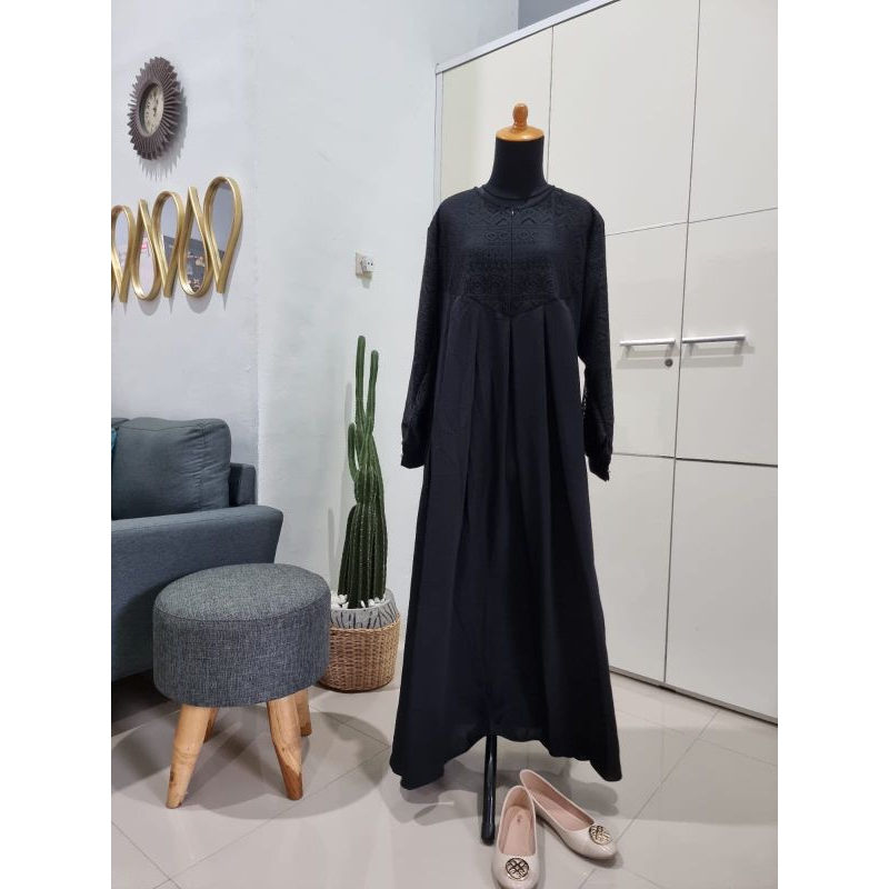 [Syiraas]Vhioga Dress Brukat Dada