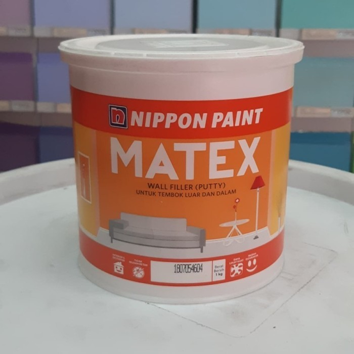 DEMPUL MATEX PLAMIR TEMBOK MATEX 1 KG / MATEX WALL FILLER 1KG / MATEX WALL PUTTY / DEMPUL TEMBOK