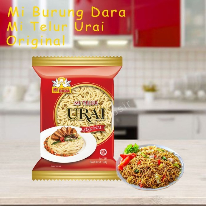 Mie burung dara * Mie telur urai * Original * 140g