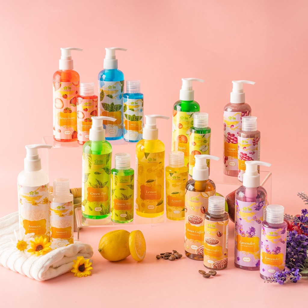 Kanzo - [BPOM] Shampoo Fleo Ala Salon 250ml / Shampo Rambut Anti Ketombe / Shampo Rambut Hair Treatment