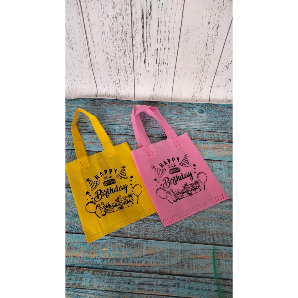 

1Pcs Goodie Bag HBD Ulang Tahun Tali uk 20x25x8