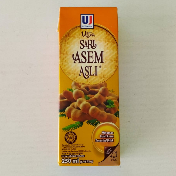 

ULTRA SARI ASEM ASLI 250ml Minuman Buah Rasa Asam Tamarind Drink