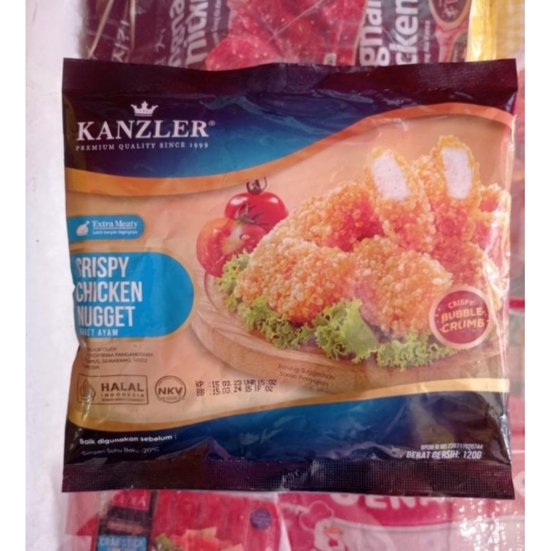 

KANZLER Crispy Chicken Nugget 120 gr