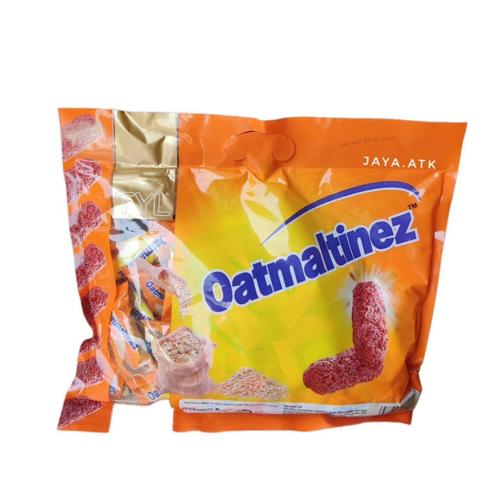 OAT CEREAL BAR GANDUM OATMALTINEZ TYL COKELAT 40 PCS 400 GRAM OAT CHOCO