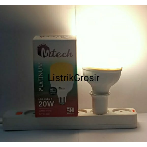 Kuning / Warm White Lampu Led MITECH 20w Kapsul 20watt WarmWhite