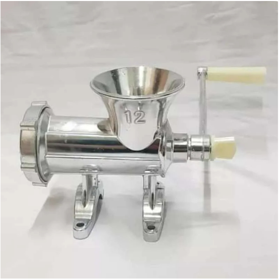 Vipoo Gilingan Daging Manual Meat Mincer | Meat Grinder Manual No.12 Body Stainless Pengiling Daging Manual