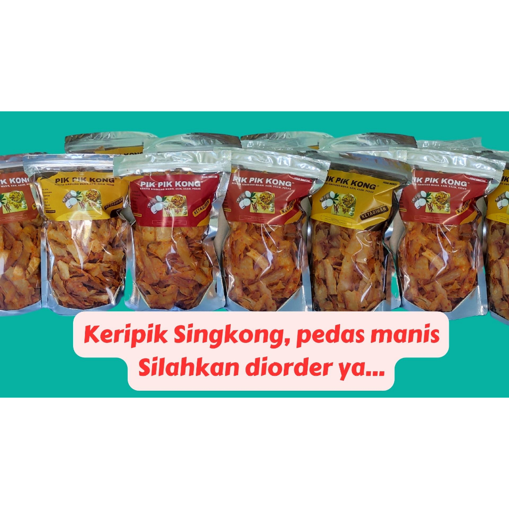 

Keripik Singkong Pedas Manis Asam