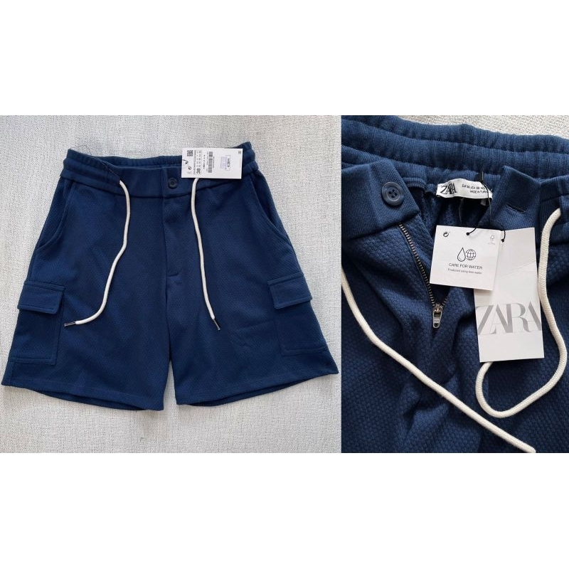 ZARA cargo short CELANA COWOK