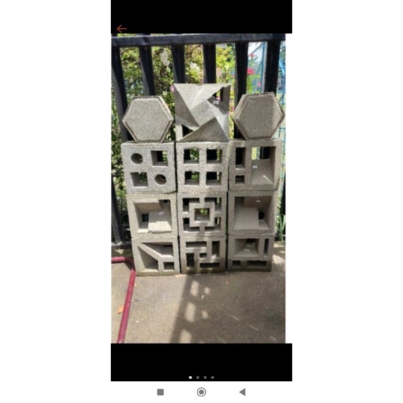 Rooster Beton Minimalis Ukuran 20x20