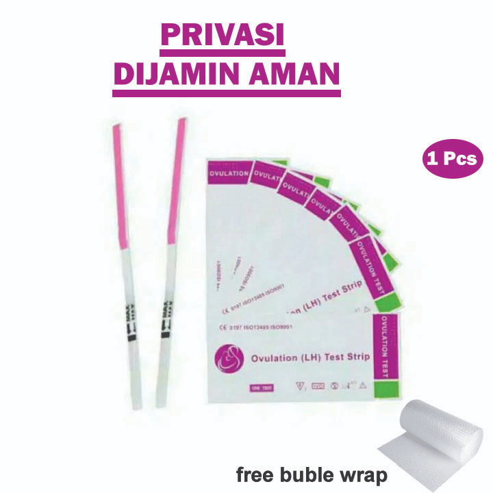 WARNA UNGU Tes Ovulasi Masa Subur Kesuburan Wanita LH Tespek Strip Ovulation Test