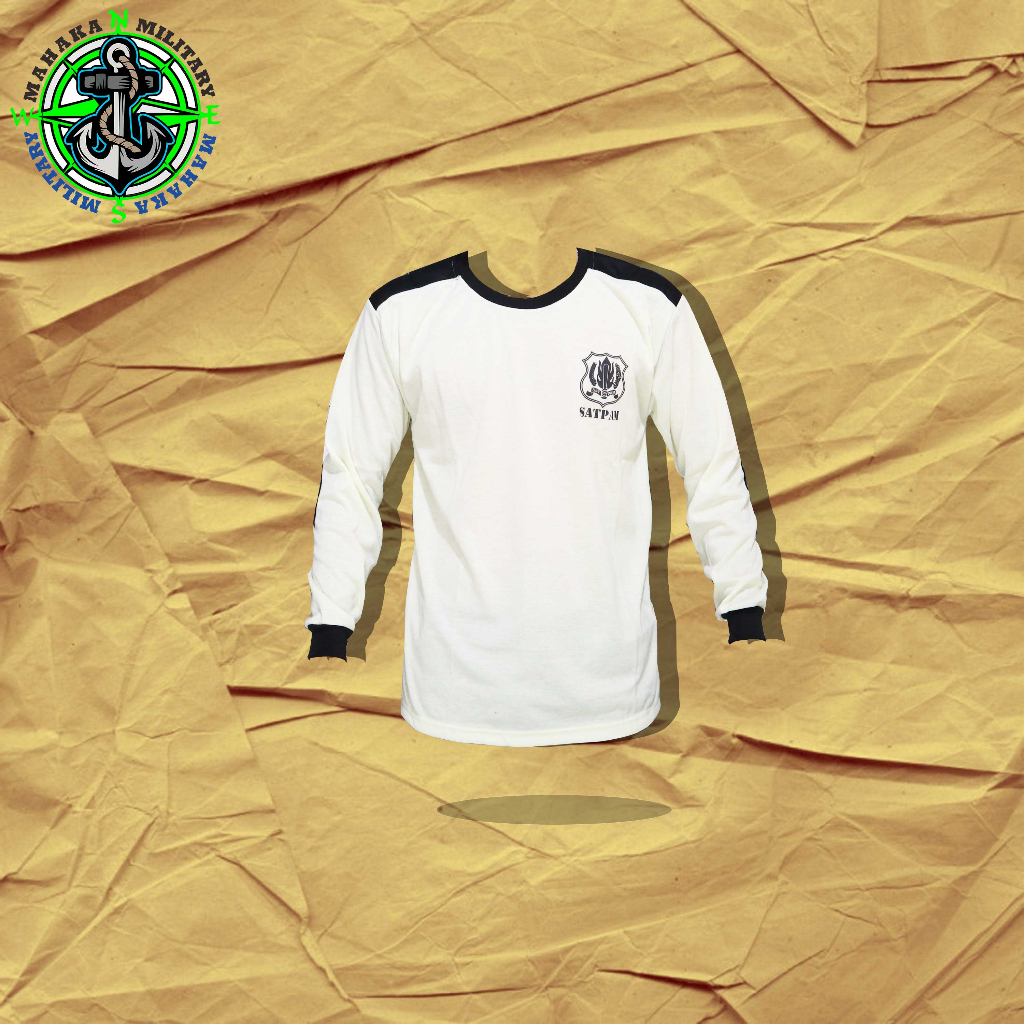 kaos satpam lengan panjang terbaru