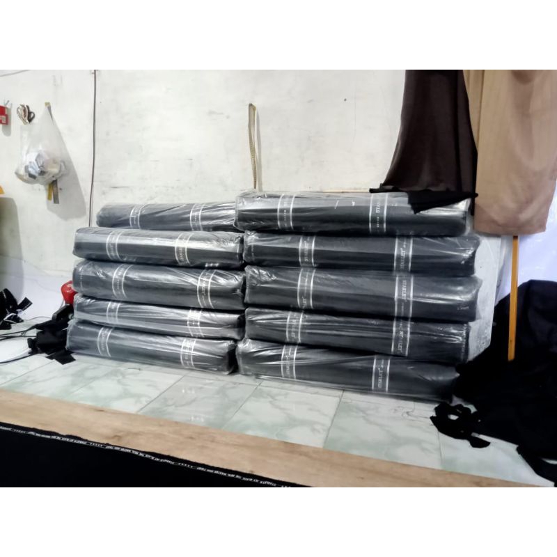 Sakral pshw/jetblack/1 set celana dan baju + sabuk 10cm x 300cm