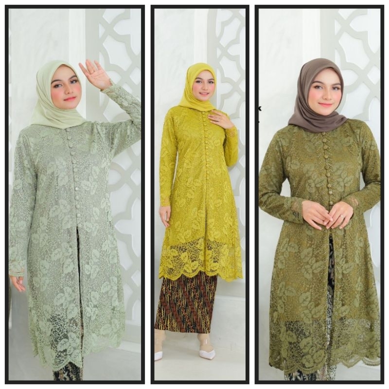 original kebaya tunik Maura Jannah / kebaya modern / kebaya muslim / kebaya pesta / kebaya busui / k