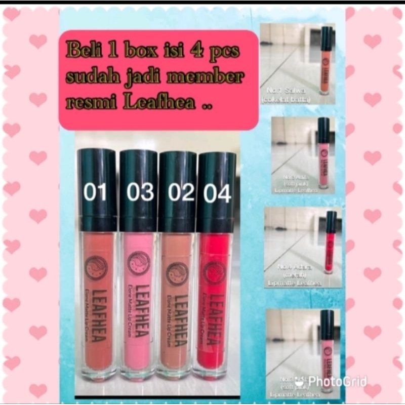 Lipmatte Leafhea 1 paket free gift