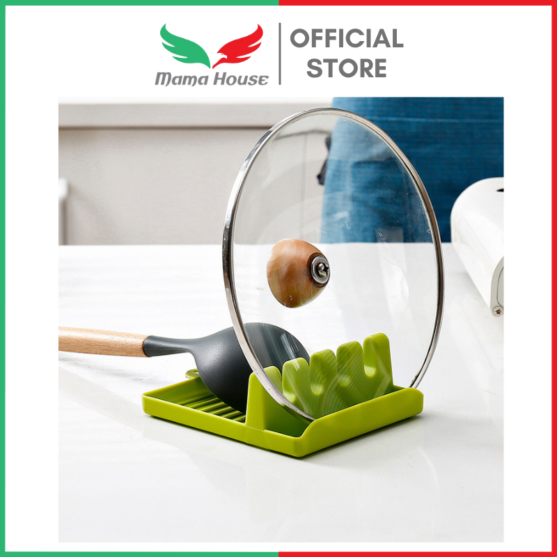 [MH] Rak Spatula Tempat Spatula &amp; Tatakan Spatula Dapur 5 Slot