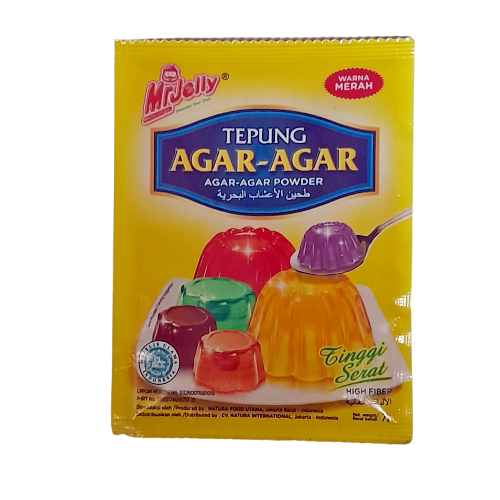 

Agar-Agar Merah MrJelly Mr Jelly Sachet 7gr