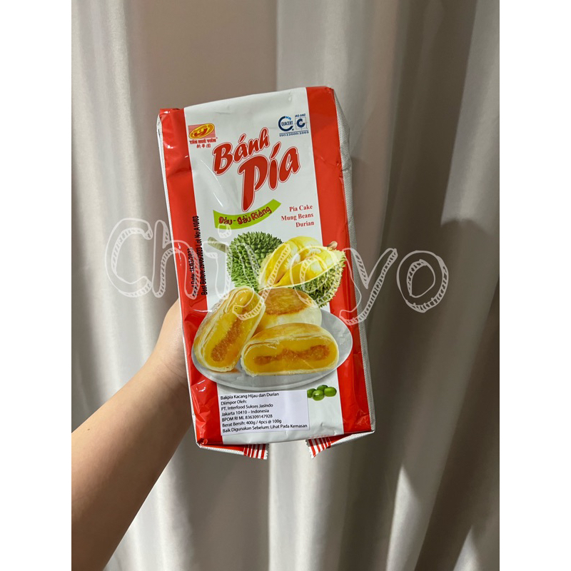 Banh Pia Duren Musang King Vietnam 400gr