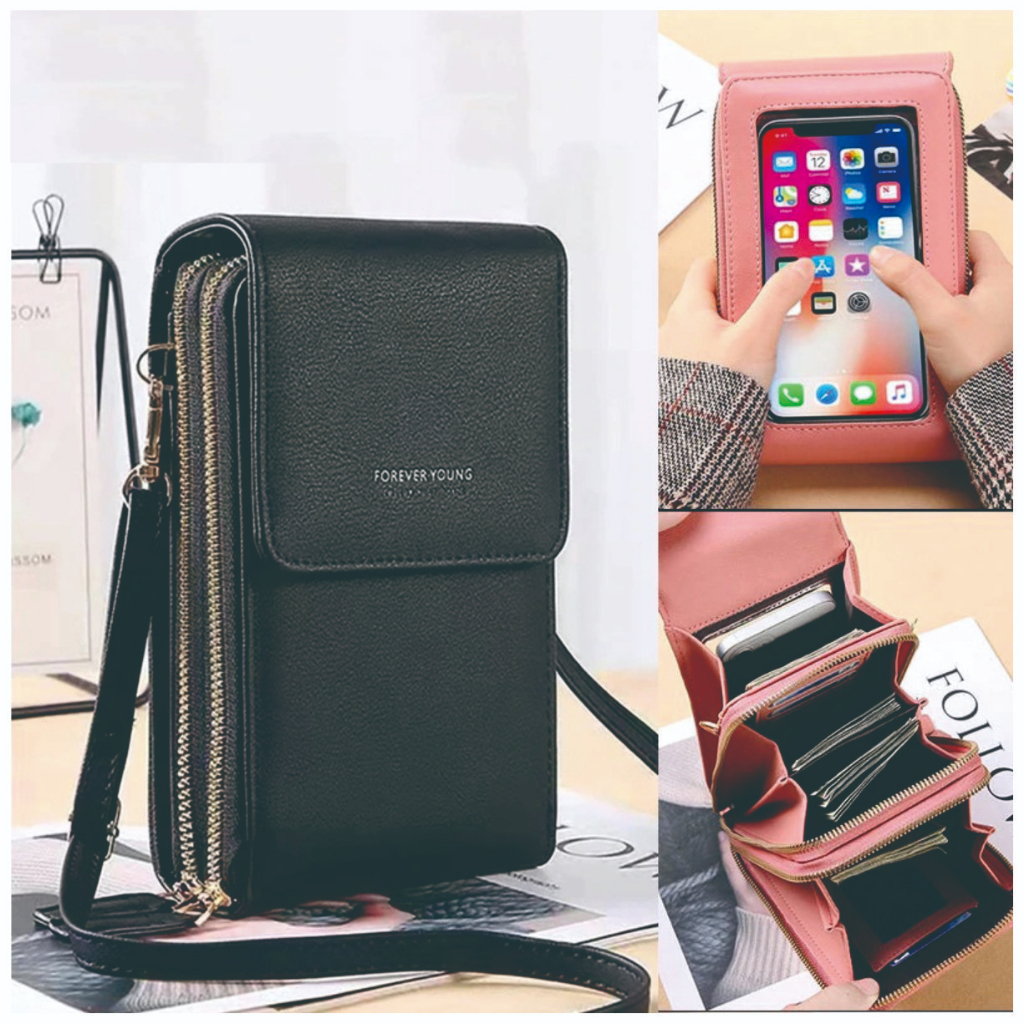 ( PROMO ) AMY FY, tas slempang wanita kekinian, tas hp, tas uang, bisa bayar ditempat ( COD )