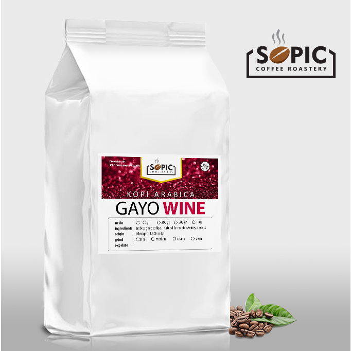 

Kopi Arabika Gayo Wine 500 gr (Biji/Bubuk)