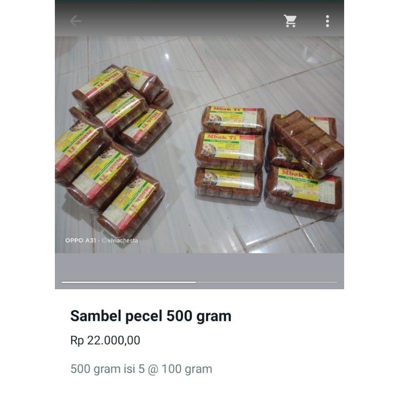 

sambel pecel mbak ti