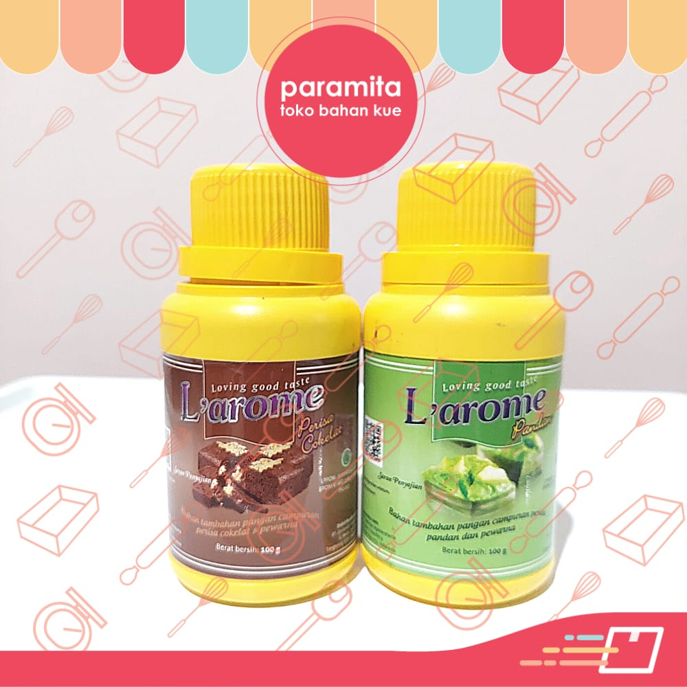 L'arome Pasta Pandan / Cokelat 100 gr