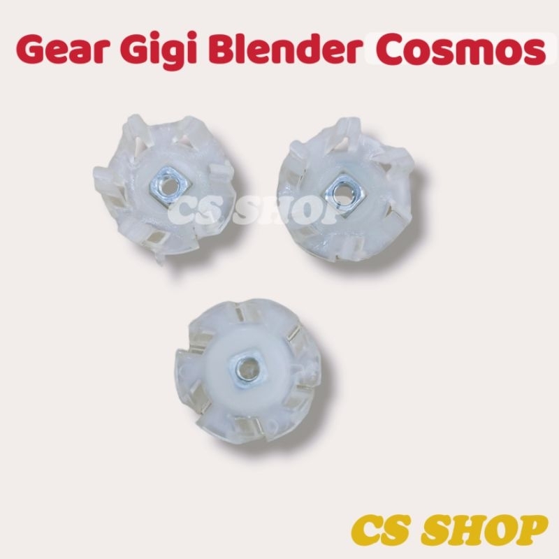 KONEKTOR BLENDER +GEAR GIGI BLENDER COSMOS ORIGINAL/COPEL 1 SET ORIGINAL COSMOS/KONEKTOR 1 SET ORI COSMOS CB 171,CB 172,CB 180,CB 190,CB 191,CB 281,CB 282,CB 721 DLL