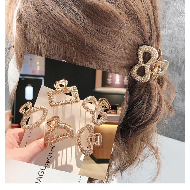 Jepit Rambut Metal Korean 2cm Mutiara Elegan Jepit Rambut Alloy Korea Mutiara Permata Jepit Salon Logam Warna Emas