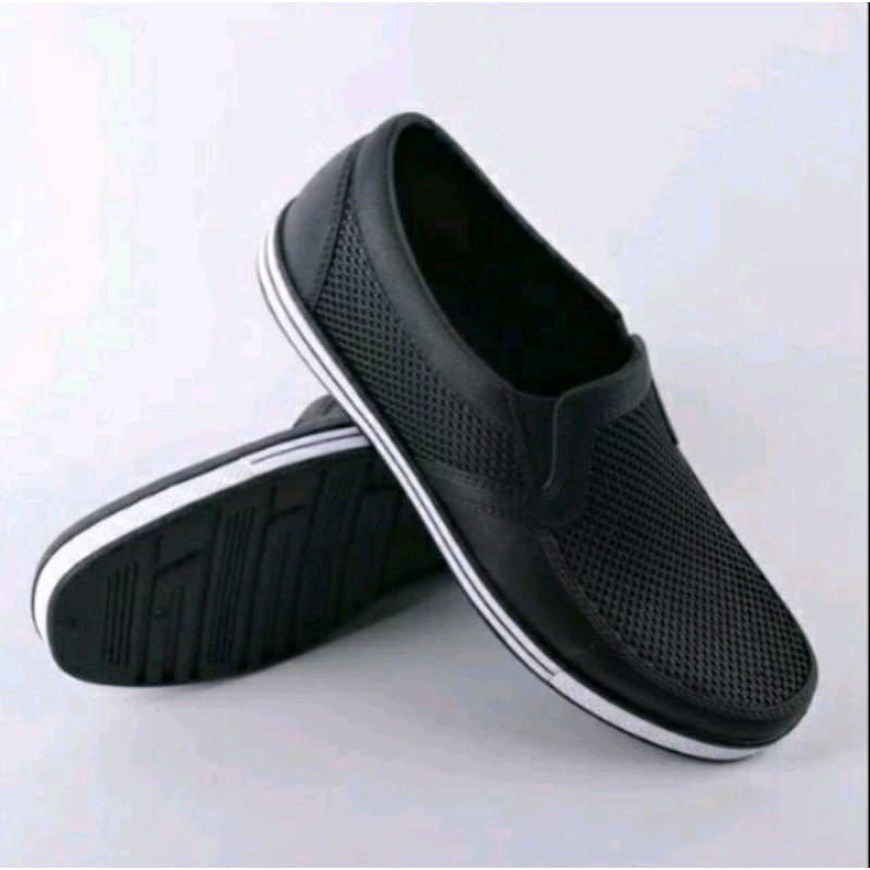 Sepatu Pria Sepatu Pantofel Kerja SANKYO Karet Ringan