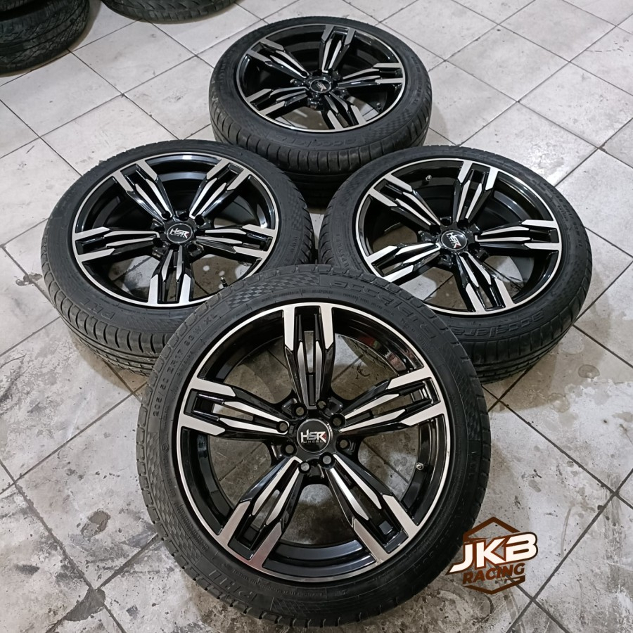 Velg Mobil Seken Ring 17 MERKIN HSR R17 Lebar 7,5 Baut 4 BAN 205 50 R17