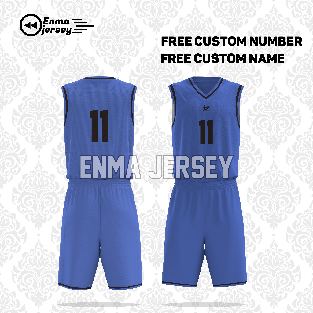Jersey Anime BlueLock Tim Z free Custom Nama dan Nomor