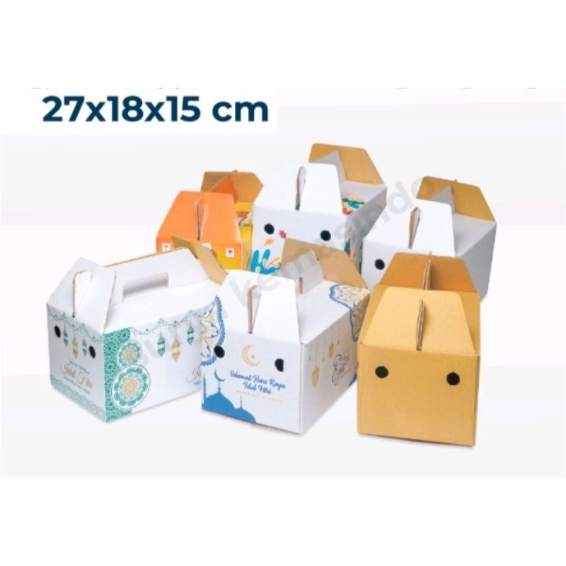 

box jinjing 27x18x15cm kardus/polos/buah/parcel