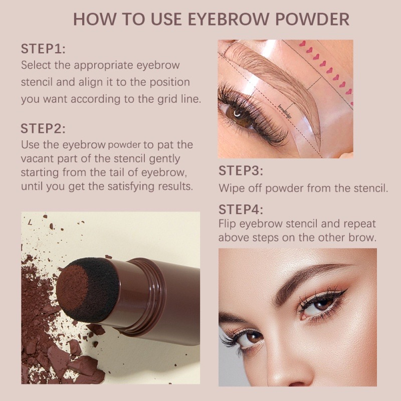 Eyebrow Powder Stamp Cetakan Alis (Original Ibcccndc)