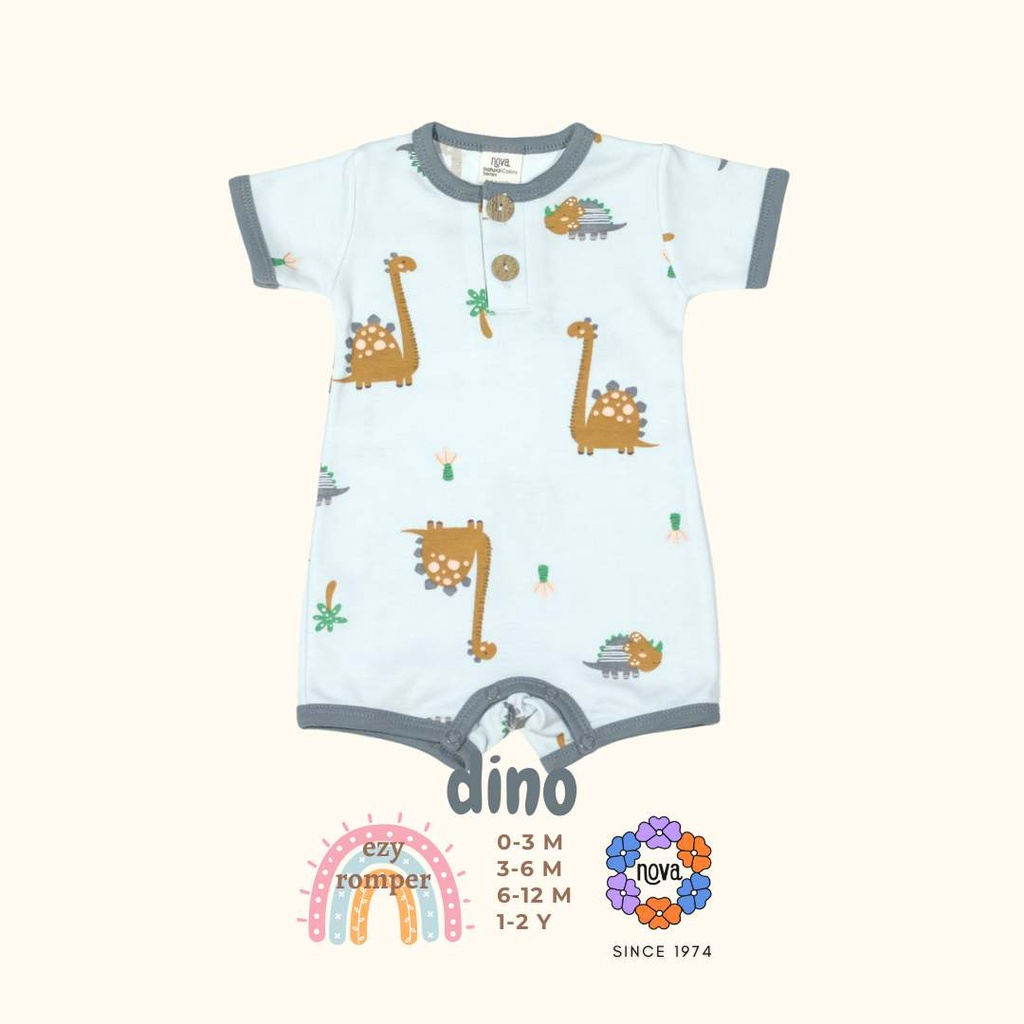 Nova Ezy Romper Motif - Jumper Pendek Bayi dan Anak SNI