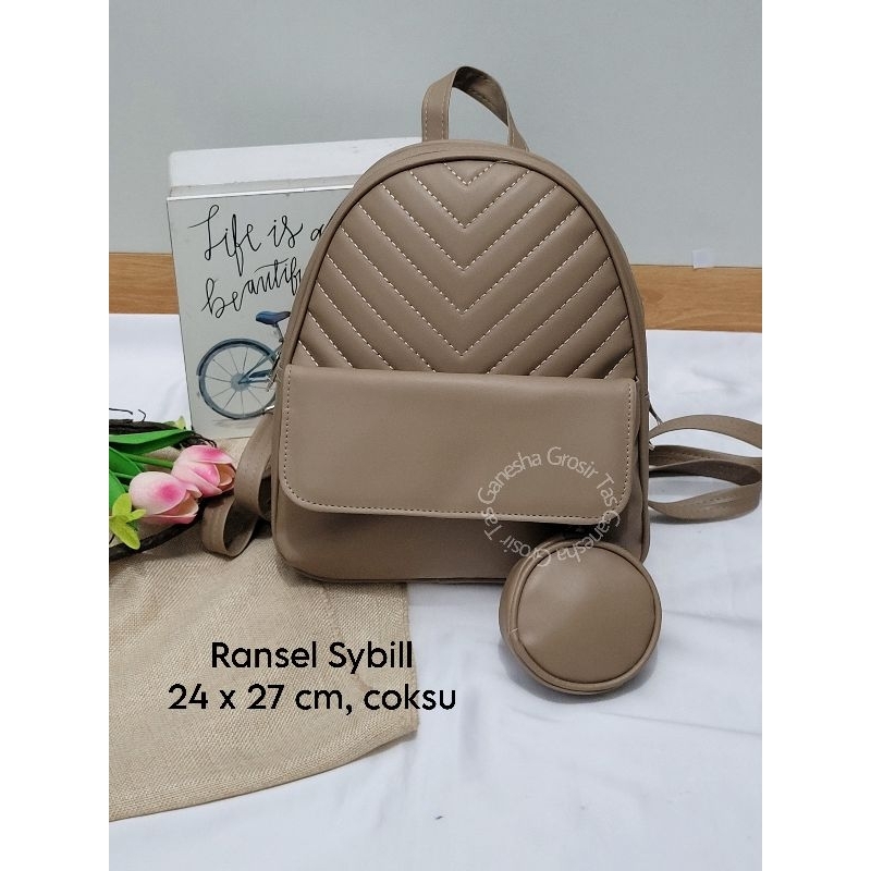 Ransel Sybill Tas Wanita Fashion Korea