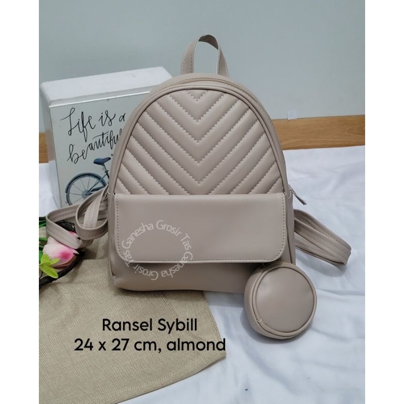 Ransel Sybill Tas Wanita Fashion Korea