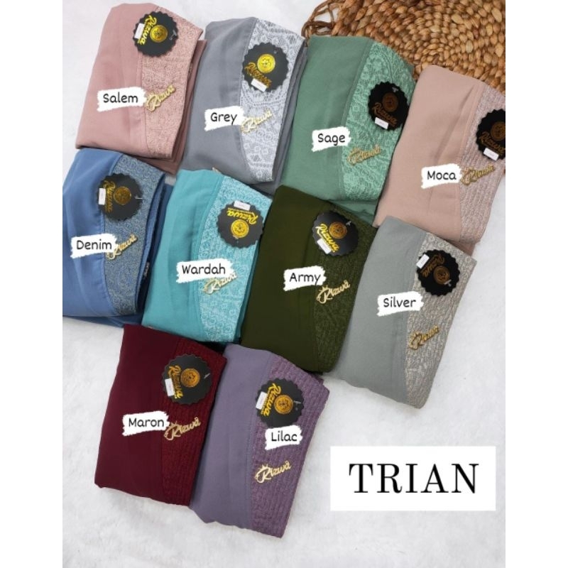 HIJAB KHIMAR INSTAN TRIAN BRUKAT