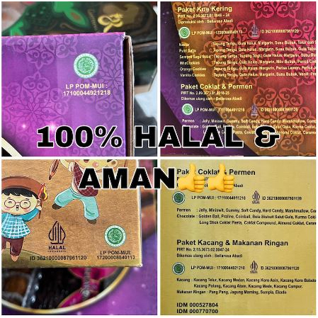 PAKET KUE LEBARAN / HAMPERS PARCEL LEBARAN KUE KERING BELLAROSA PAKET SERIES / PAKET NASTAR SIRUP