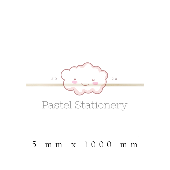 Kayu Balsa Stik 5mm - Balsa Stick 5 mm - Bahan Maket Khusus Gosend