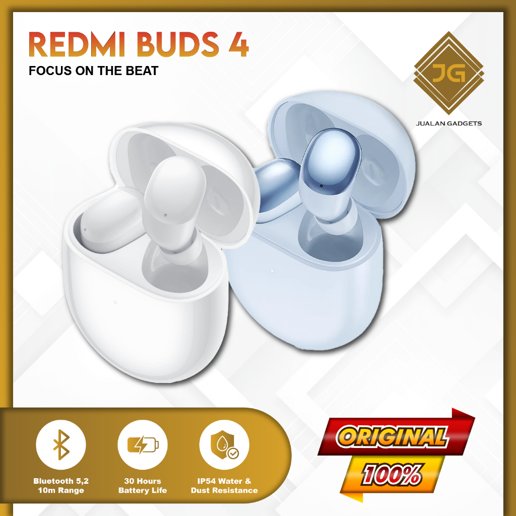 Mi Redmi Buds 4 / 4 Pro TWS Bluetooth Earphone / Earbuds Garansi Resmi