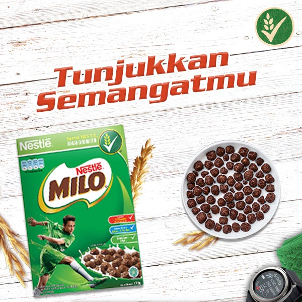 

2Xbtygneal Sakha Snack ) Milo Cereal Kemasan Box 170Gr / 300Gr