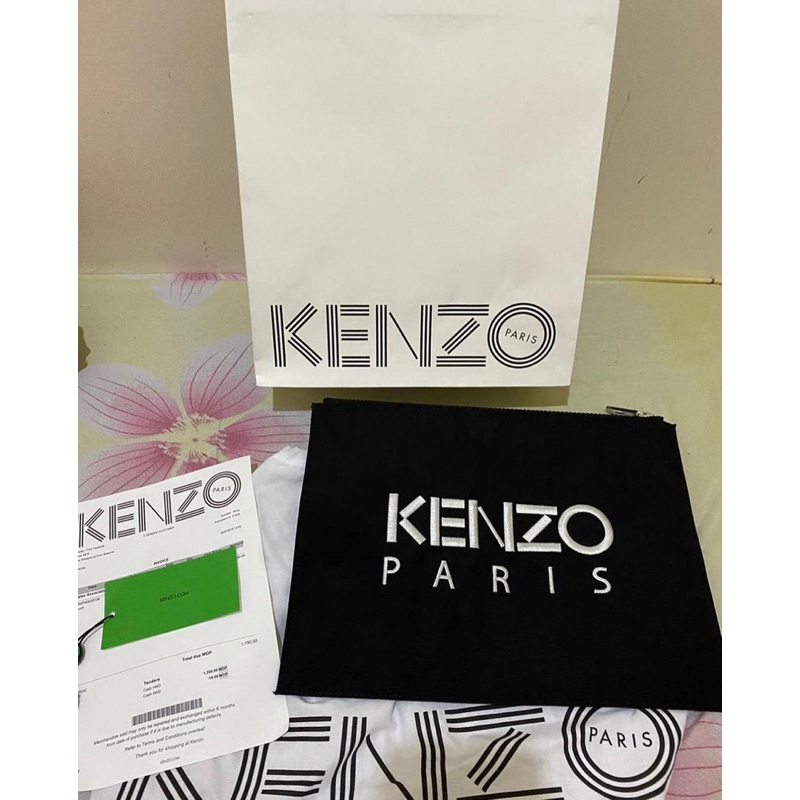 KENZO CLUTCH ORIGINAL PRELOVED