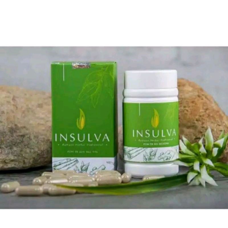 INSULVA ASLI 100 % ORIGINAL OBAT DIABETES AMPUH BPOM