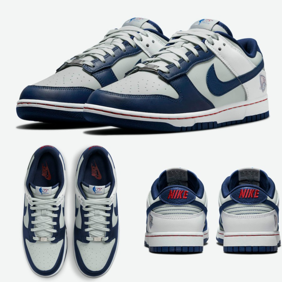 DUNK LOW NBA 75TH ANNIVERSARY NETS DD3363-001