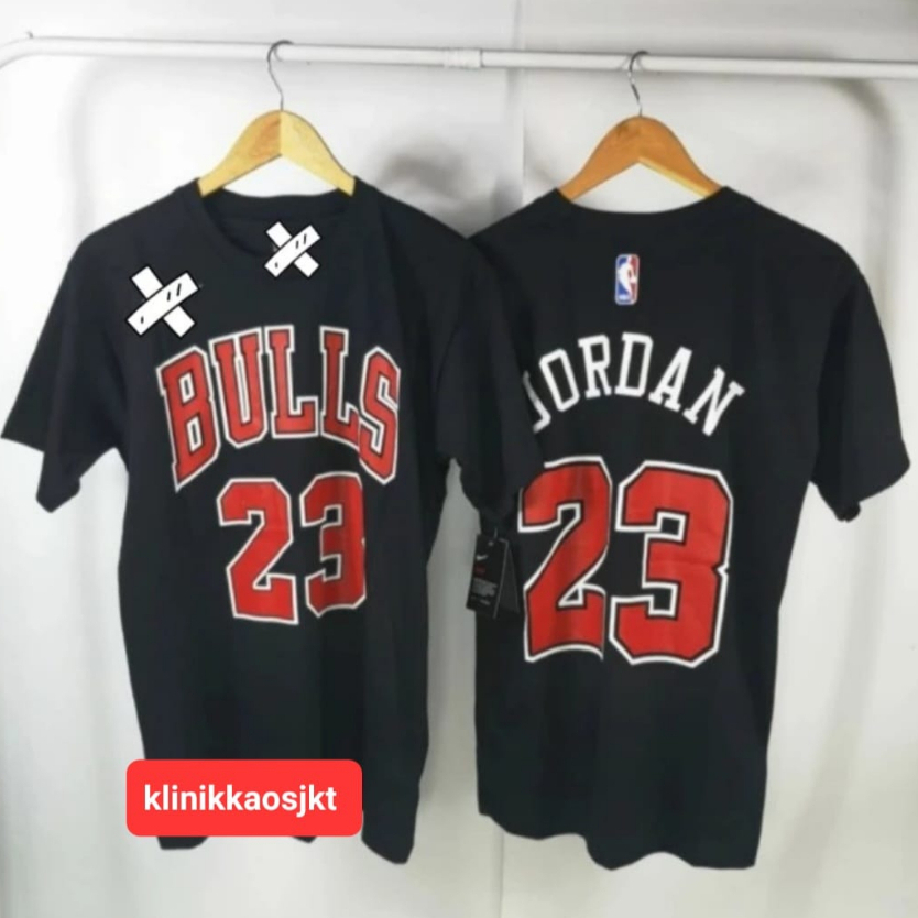 BAJU - KAOS FANS BULLS JORDAN 23 - TSHIRT BULLS JORDAN 23