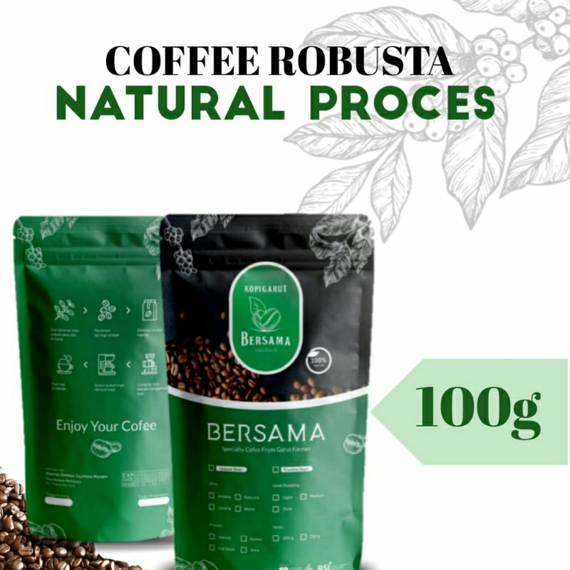 

BERSAMA Kopi Robusta Garut 100 gram